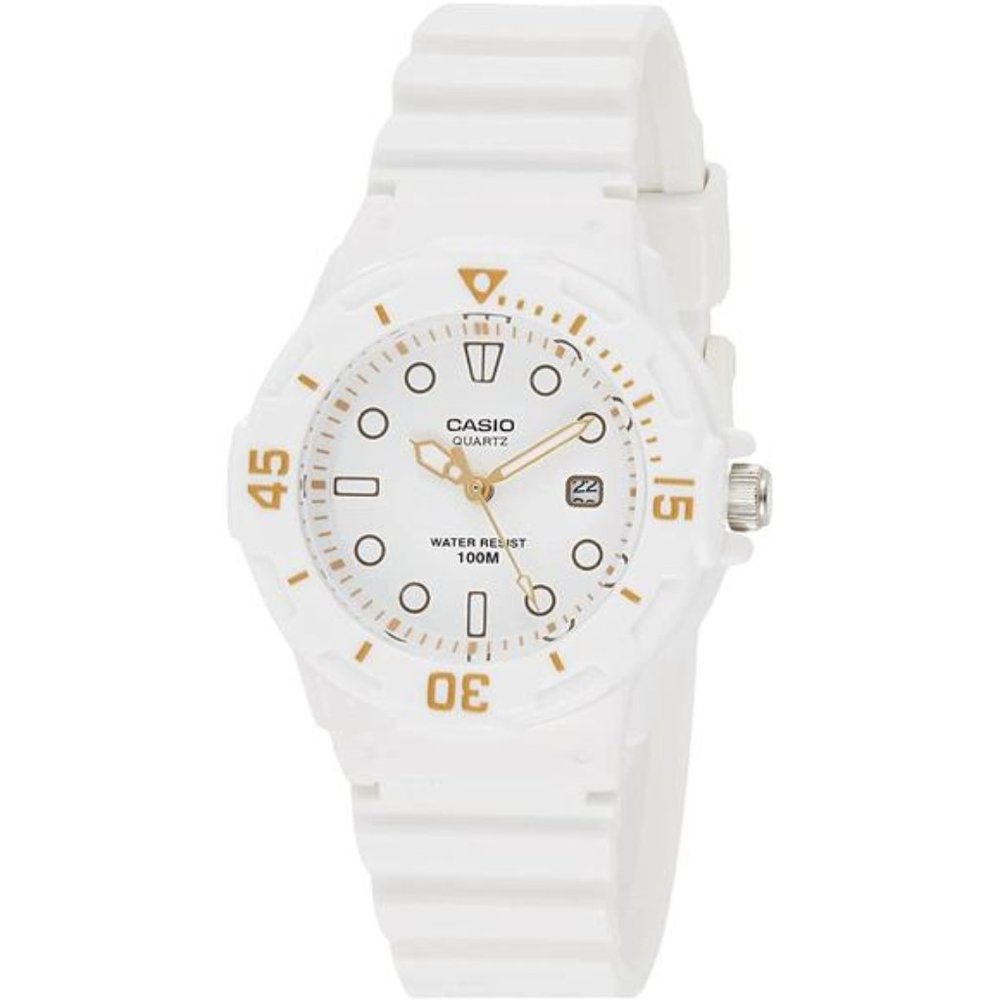 Casio Women's Stainless Steel Watch Resin Band